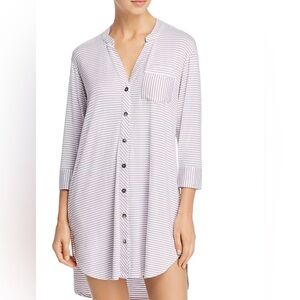 UGG Pink and White Striped Shirt